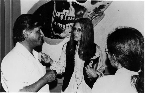 (3771) Cesar Chavez and Gloria Steinem (3771) Cesar Chavez and Gloria Steinem